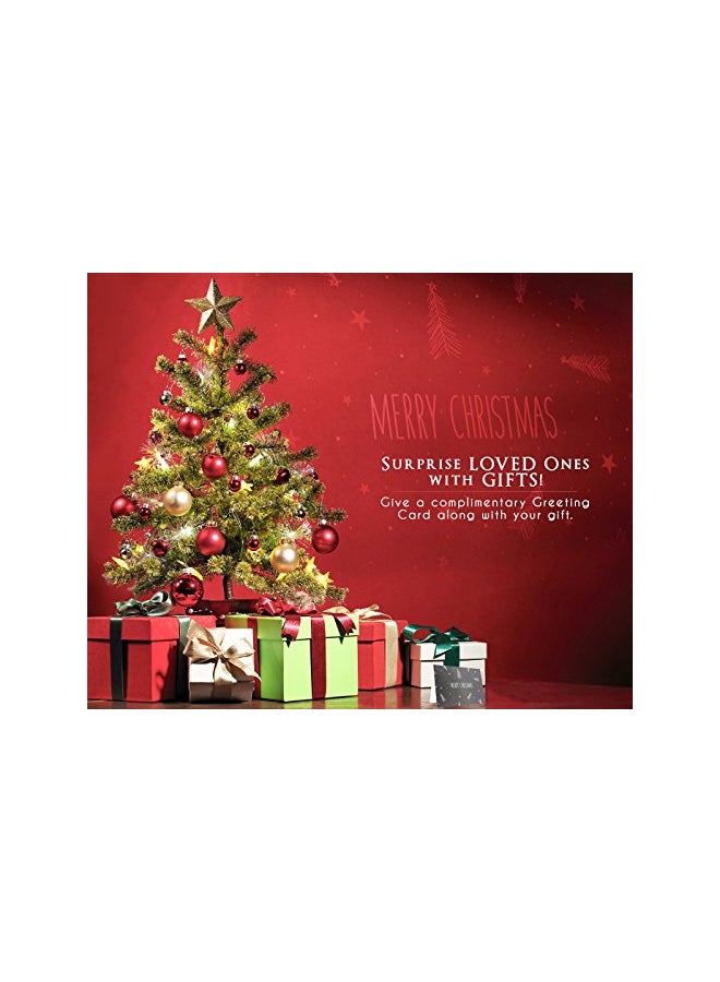 Sustainable Greetings 48-Piece Merry Christmas Greeting Card With Envelope Set - Image 2