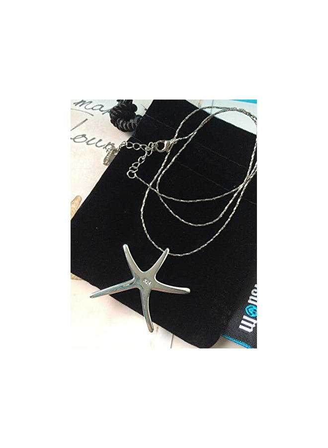 سمايلينج ويزدوم طقم مكوّن من بطاقة معايدة مع قلادة بدلاية على شكل نجم البحر - Image 2