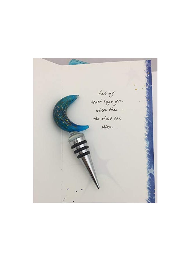 Smiling Wisdom Greeting Card With Bottle Stopper Set - Image 2