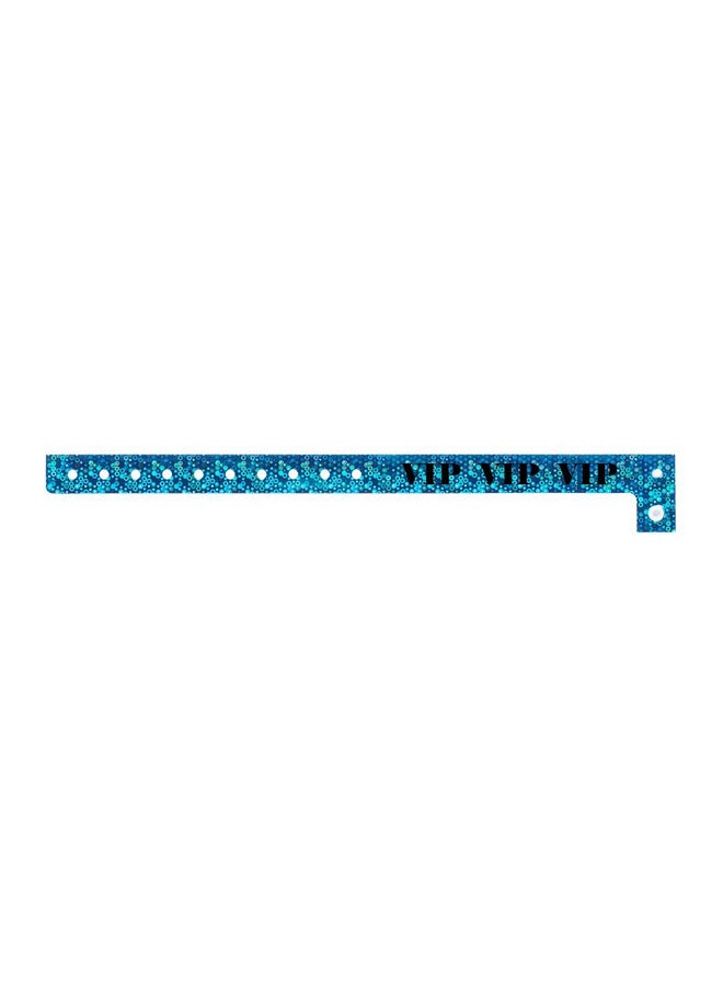 Wristco 100-Piece Wristband Set Blue/White  - Image 2
