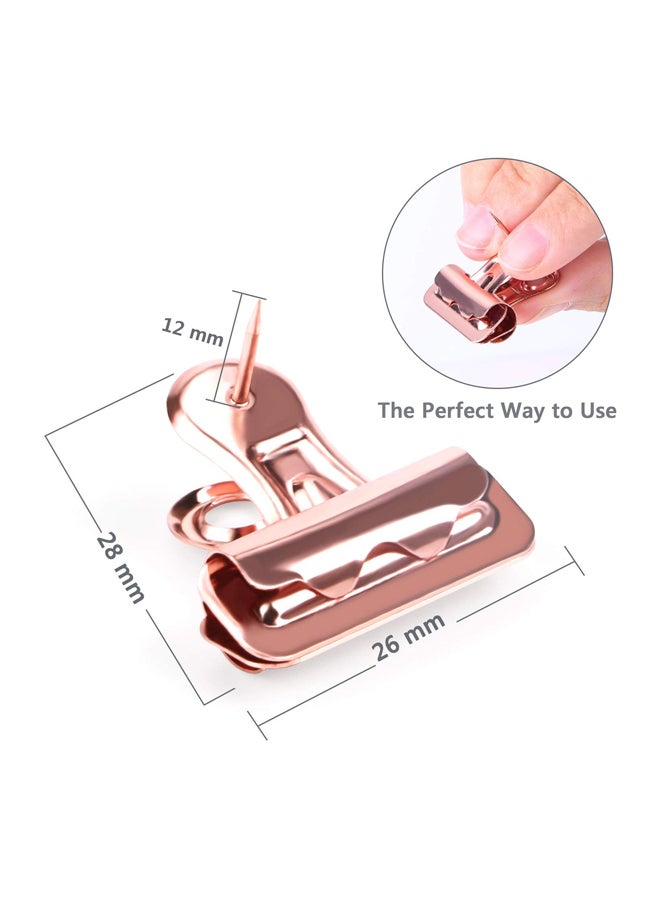 Yalis 15-Piece Clamp Set Rose Gold - Image 2