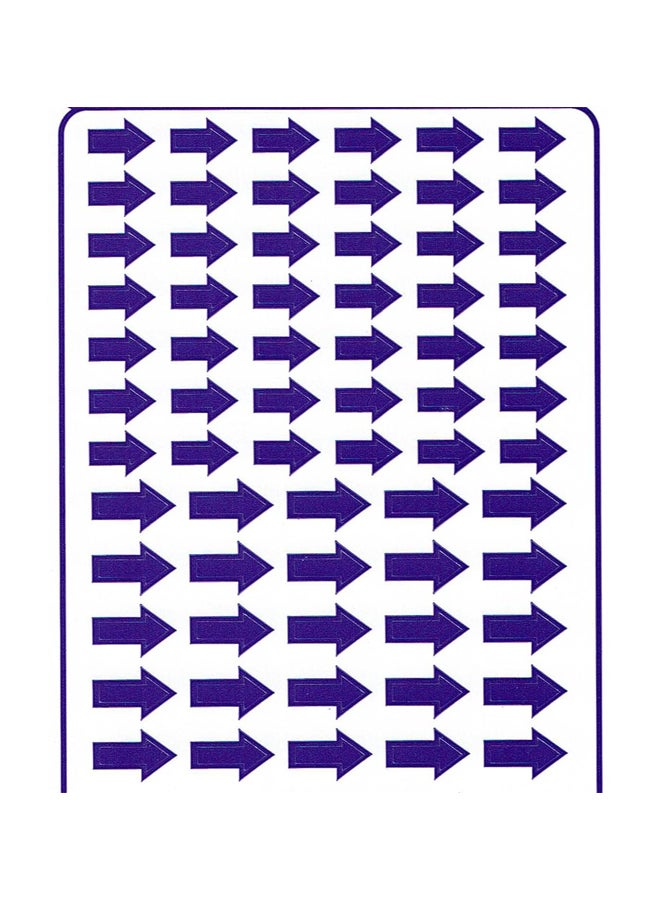 Tag-A-Room - 536-Piece Arrow Label Set Blue/Orange/Purple - Image 1