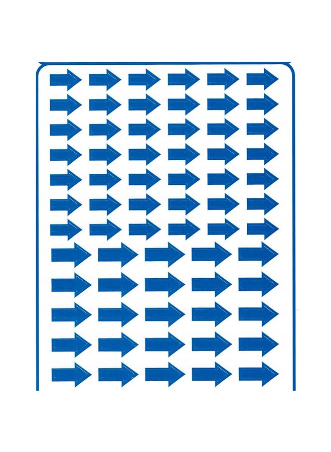 Tag-A-Room - 536-Piece Arrow Label Set Blue/Orange/Purple - Image 1