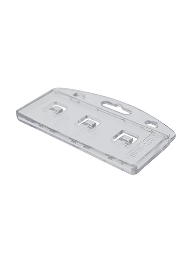 Specialist ID 5-Piece Vertical Badge Holder Set Clear  - Image 1