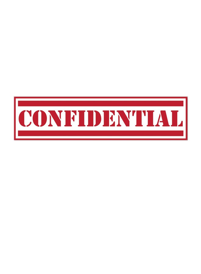 2-Roll Confidential Label Set Red/White - v1552317228/N21850324A_1