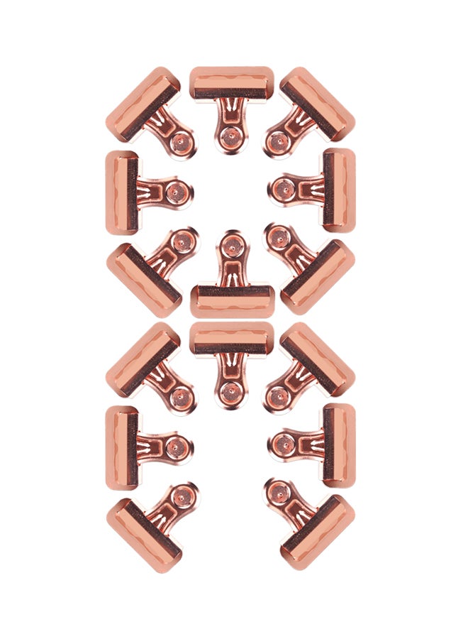 Yalis 15-Piece Clamp Set Rose Gold - Image 1