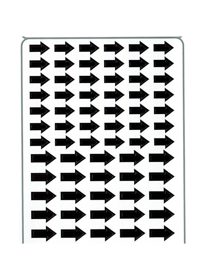 Tag-A-Room - 536-Piece Arrow Label Set Blue/Orange/Purple - Image 1