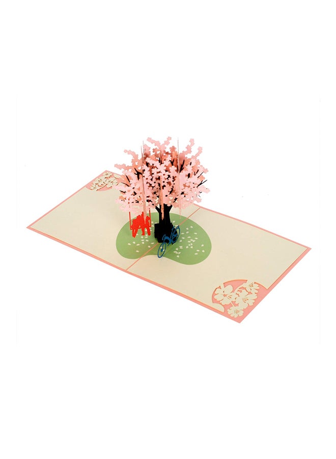 3D Pop-Up Cherry Blossom Greeting Card With Holder - v1552317248/N21850725A_2