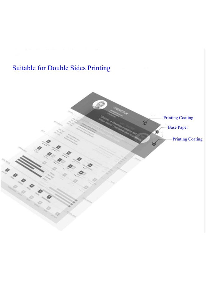 Uinkit 100-Piece Inkjet Printing Matte Sheet Set - Image 3