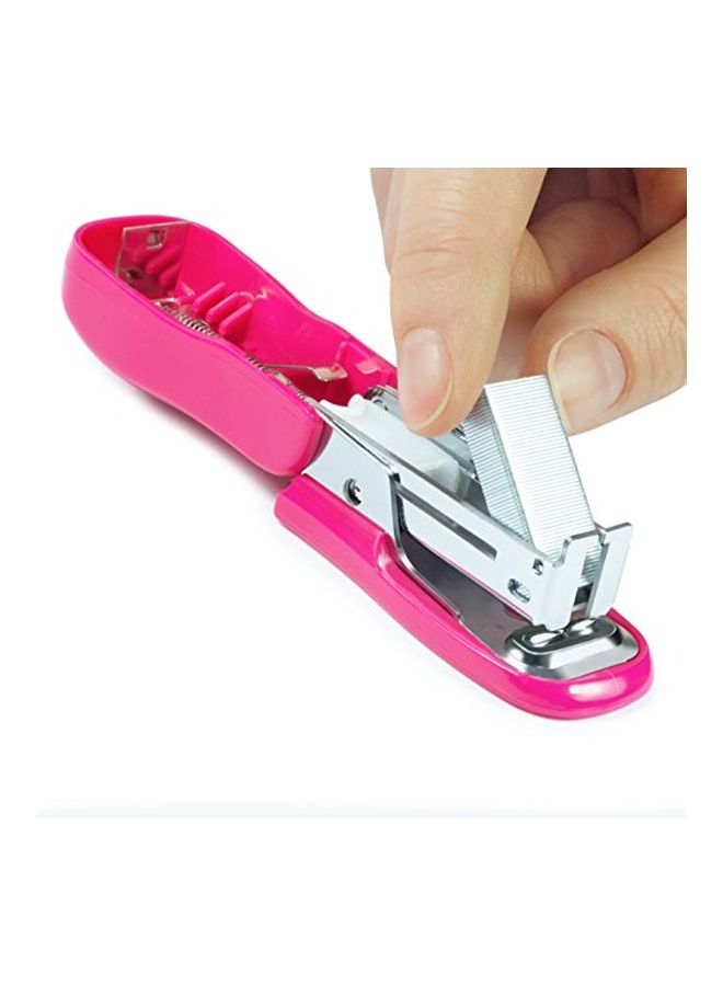 RAPESCO Bug Mini Stapler Hot Pink - Image 3