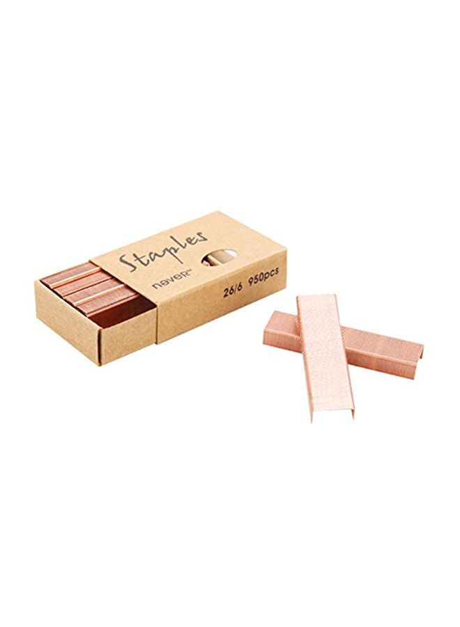 MultiBey 4-Pack Staples Set Rose Gold - Image 1
