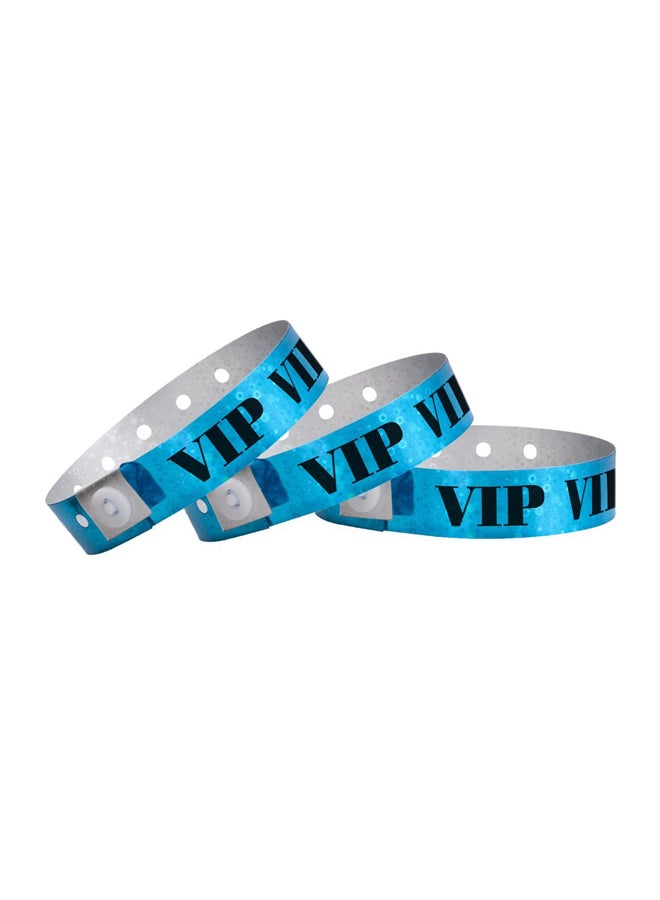 Wristco 100-Piece Wristband Set Blue/White  - Image 1
