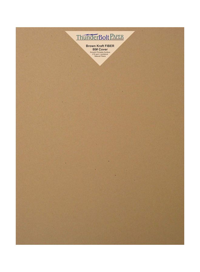 ThunderBolt Paper 50-Piece Cover Paper Sheet Set - Image 1