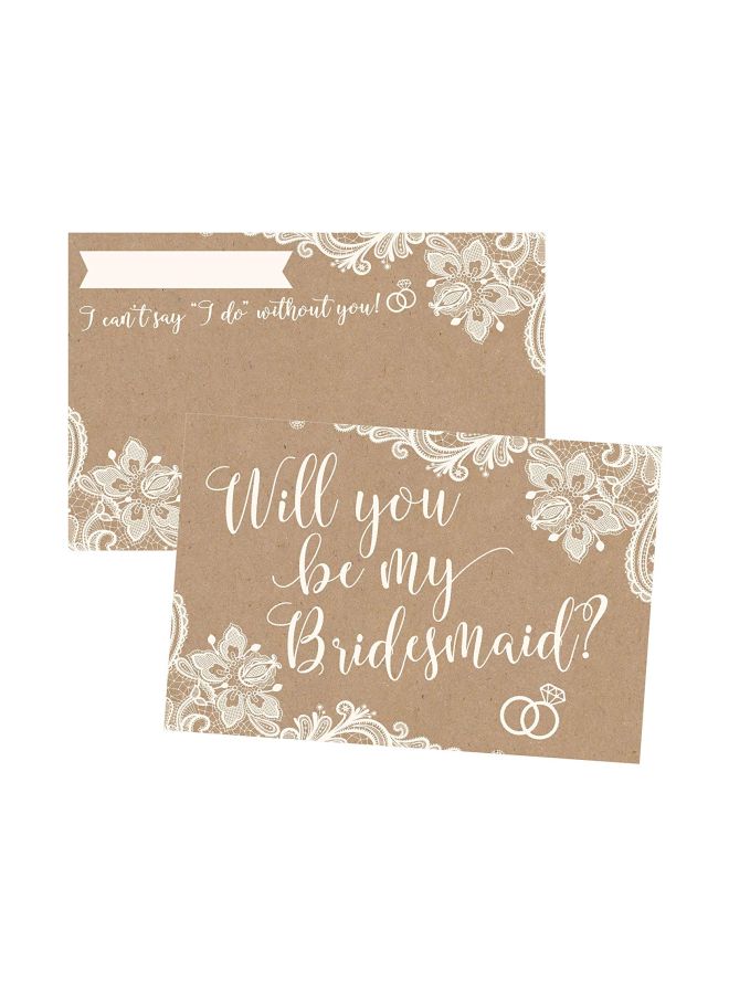 Hadley Designs 15-Piece Will You Be My Bridesmaid Greeting Card  - Image 1