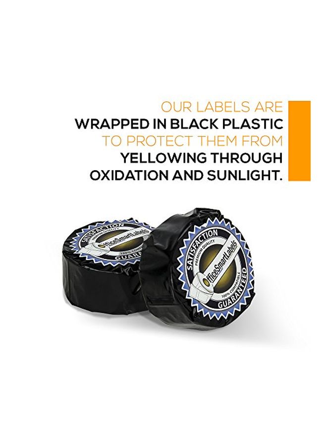 أوفيس سمارت لابس لفة ملصقات للعنونة مكونة من 10 قطع - Image 3