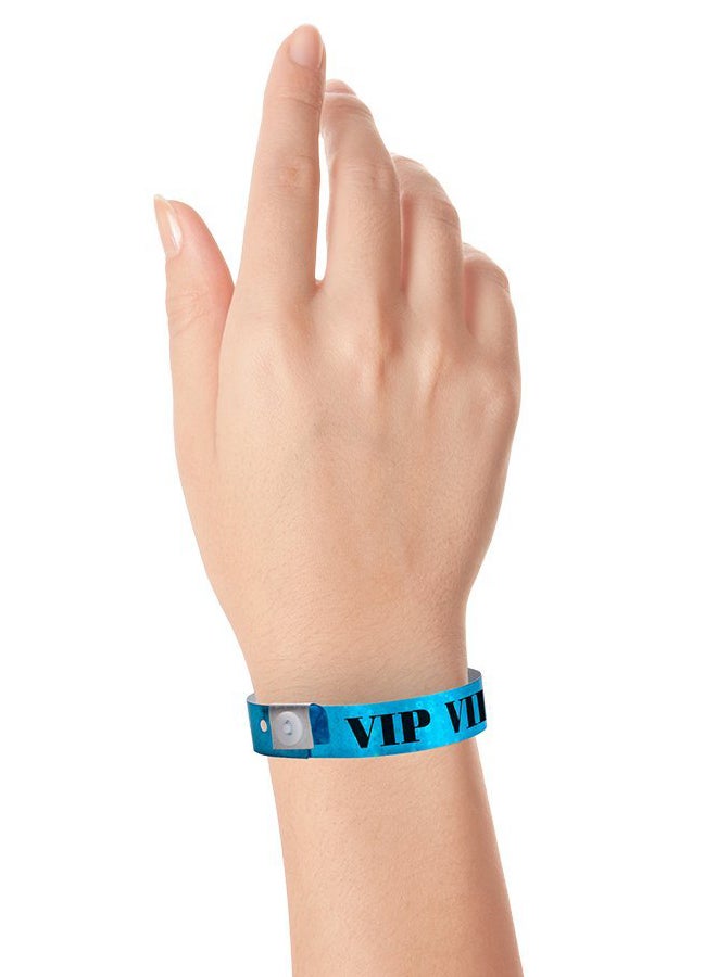 Wristco 100-Piece Wristband Set Blue/White  - Image 3