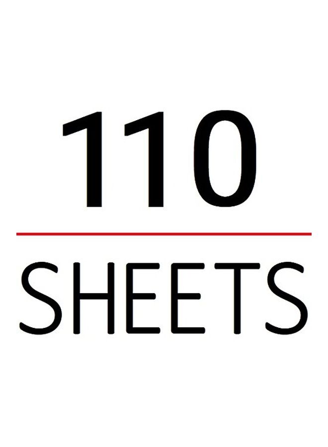 إنكو برودكتس مجموعة أوراق للشحن ورمز الباركود من 110 قطعة - Image 2