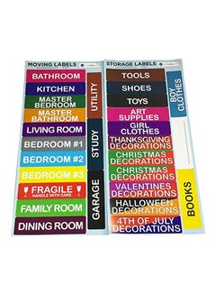 InStockLabels.com 280-Piece Lebel Roll Yellow/Red/Green  - Image 1