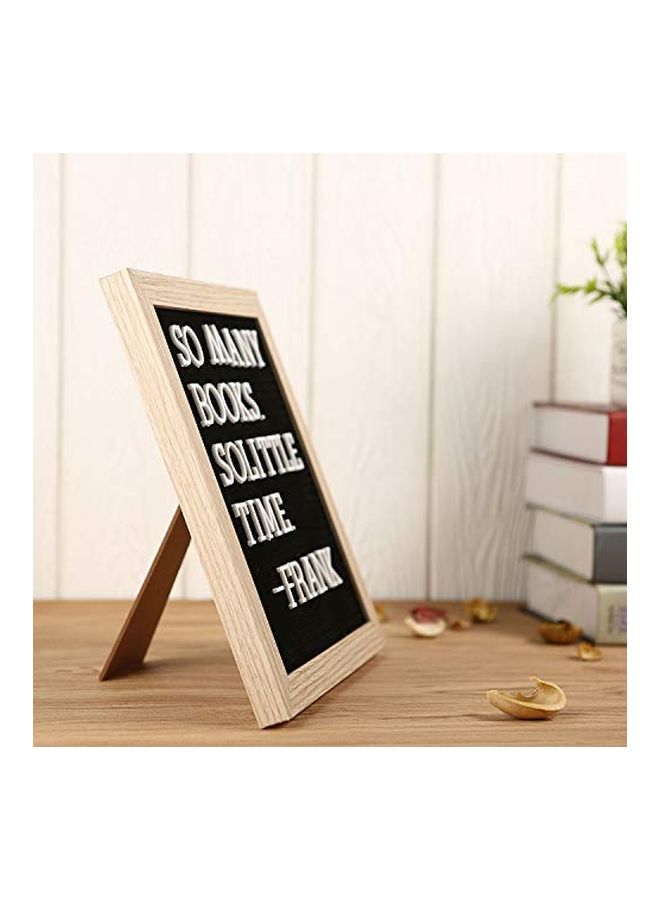 C CRYSTAL LEMON Changeable Letter Board Black/Beige - Image 3