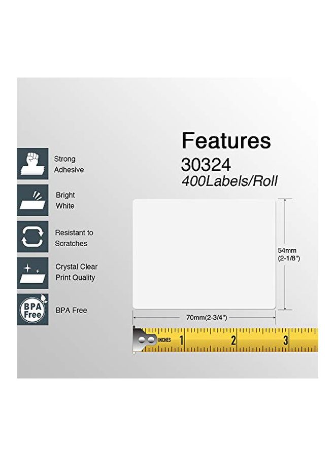 BETCKEY 10-Piece Lebel Paper Roll - Image 2