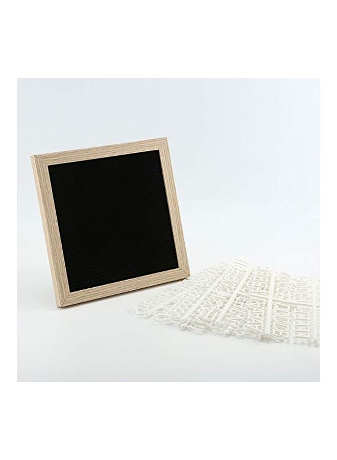 C CRYSTAL LEMON Changeable Letter Board Black/Beige - Image 2
