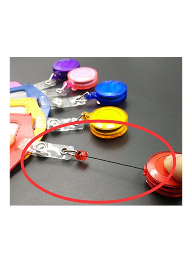 Yueton 10-Piece ID Card Holder Blue/Red/Yellow - Image 3