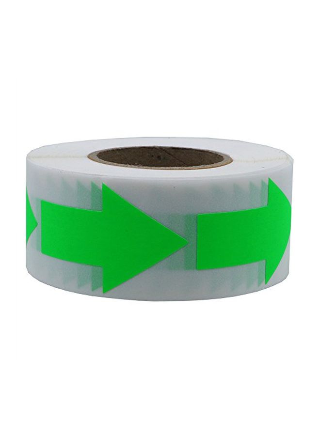 500-Piece Arrow Sticker Label Roll Green - v1552317544/N21851380A_2