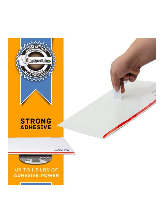 أوفيس سمارت لابس لفة ملصقات للعنونة مكونة من 10 قطع - Image 2