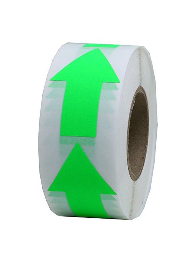 500-Piece Arrow Sticker Label Roll Green - v1552317602/N21851380A_1