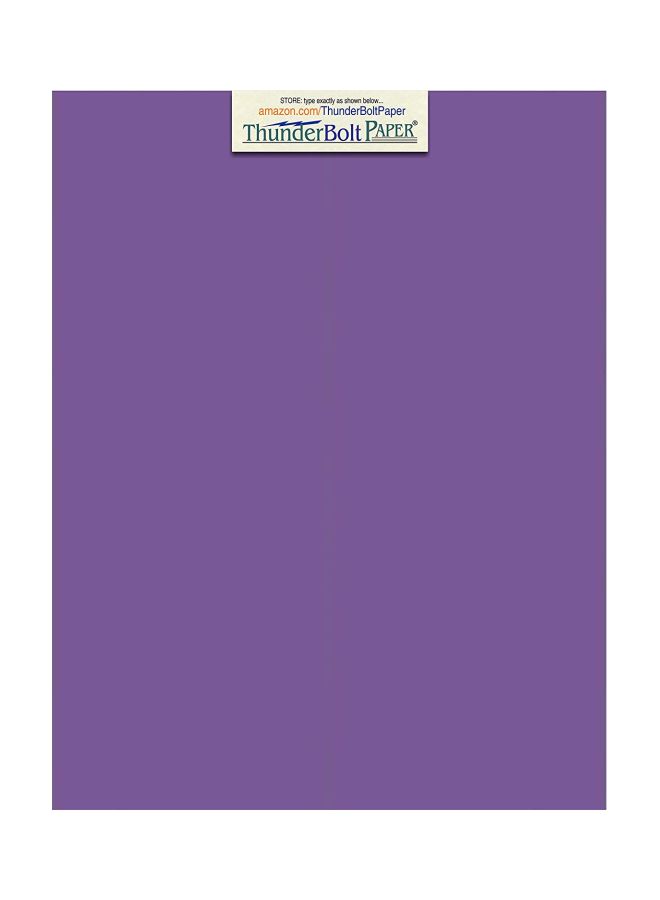 ThunderBolt Paper 50-Piece Photo Greetings Card - Image 1