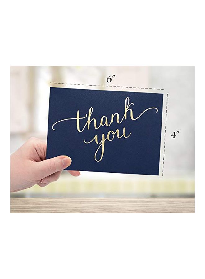 Spark Ink 100-Piece Thank You Greeting Card - Image 2