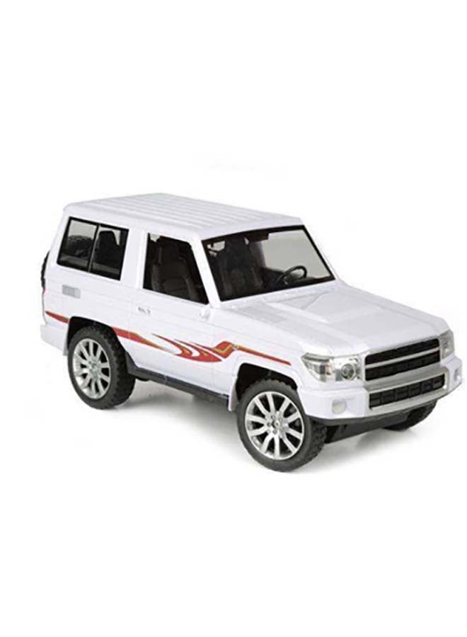 Land Cruiser Remote Control Jeep White