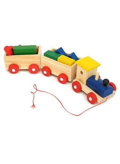 Train Stacking Sorting Building Blocks