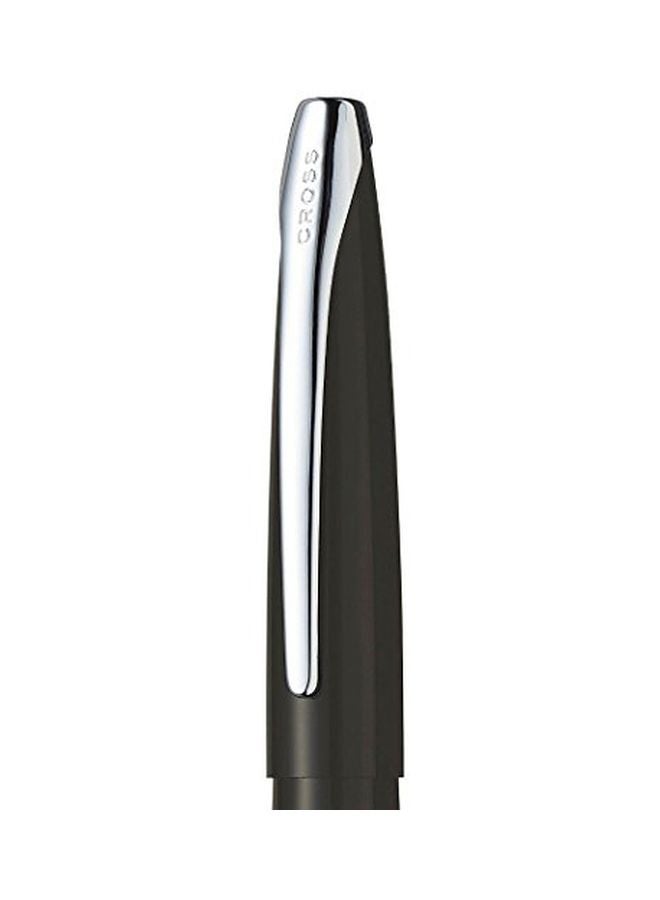 Cross ATX Fountain Pen Black Lacquer/Silver - Image 2