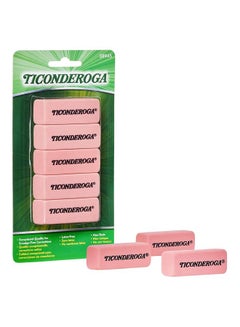 5-Piece Ticonderoga Erasers Pink - v1552375013/N21869753A_2