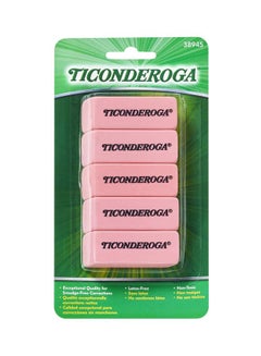 5-Piece Ticonderoga Erasers Pink - v1552375014/N21869753A_3