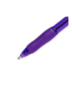 Paper Mate 12-Piece Retractable Ball Point Pen Purple  - Image 2