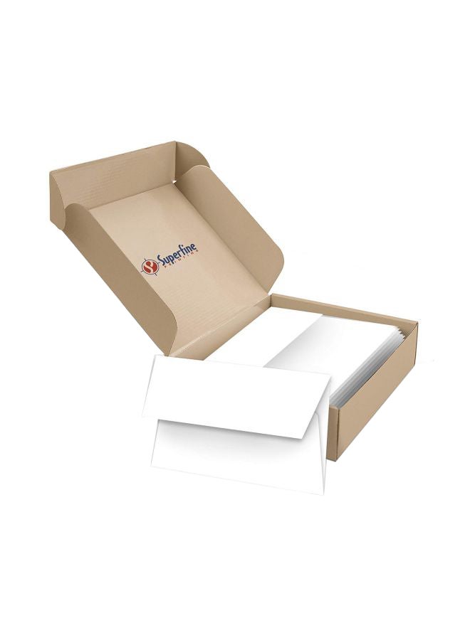 S Superfine Printing 250-Piece A2 Invitation Envelopes White - Image 1