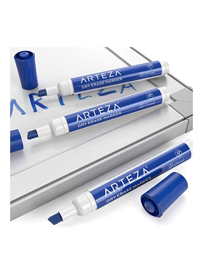 ARTEZA 36-Piece Dry Erase Marker Set Blue/White  - Image 2