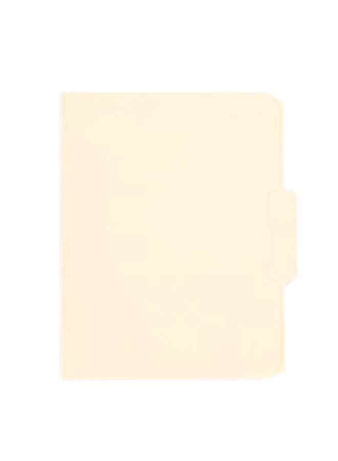 بلو سوميت سابلايز 50 قطعة من مجلدات ملفات بقطعة تبويب متينة مانيلا - Image 1