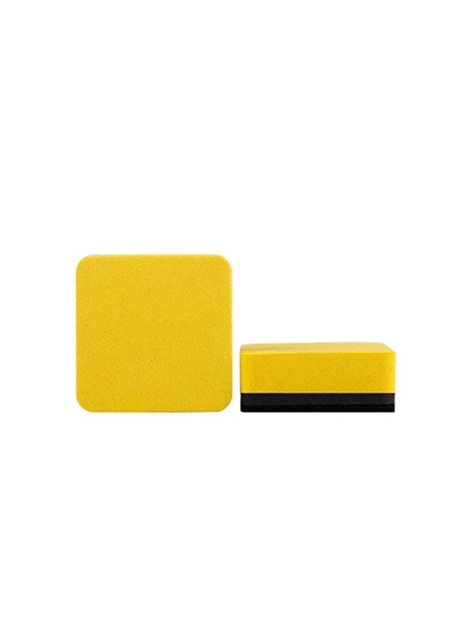 BINGBING 36-Piece Magnetic Whiteboard Erasers Yellow - Image 1