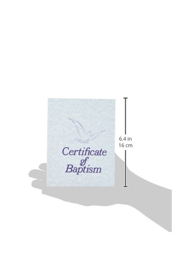 برودمان هولمان 6-Piece Certificate Of Baptism Blue  - Image 3