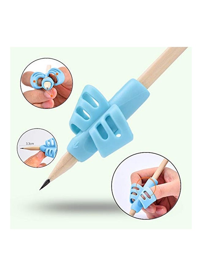 BUSHIBU - 4-Piece Pencil Grips Orange/Blue/Green - Image 1
