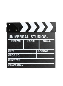 Dealglad Wooden Director Clapboard Black/White  - Image 1