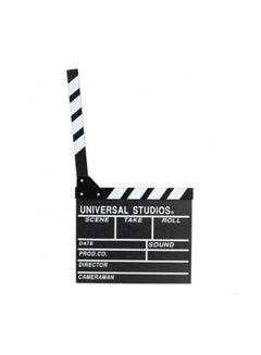 Dealglad Wooden Director Clapboard Black/White  - Image 2