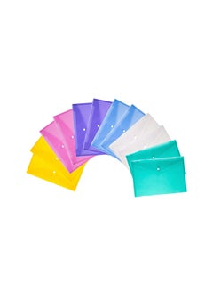 Cooldool 30-Piece A4 Poly Envelope Folder Multicolour  - Image 1