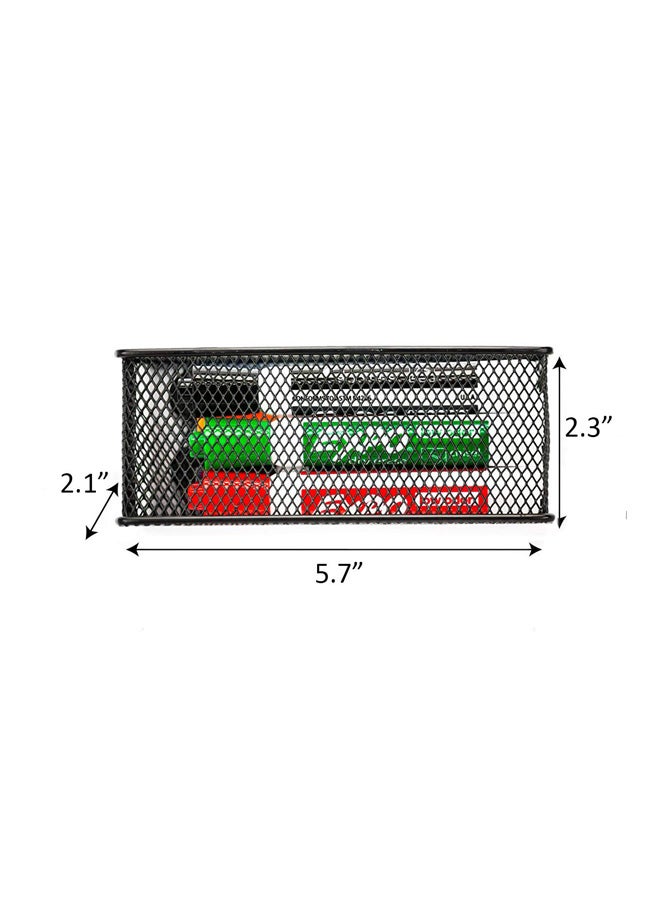 EASEPRES 3-Piece Magnetic Pencil Holder Set Black - Image 3