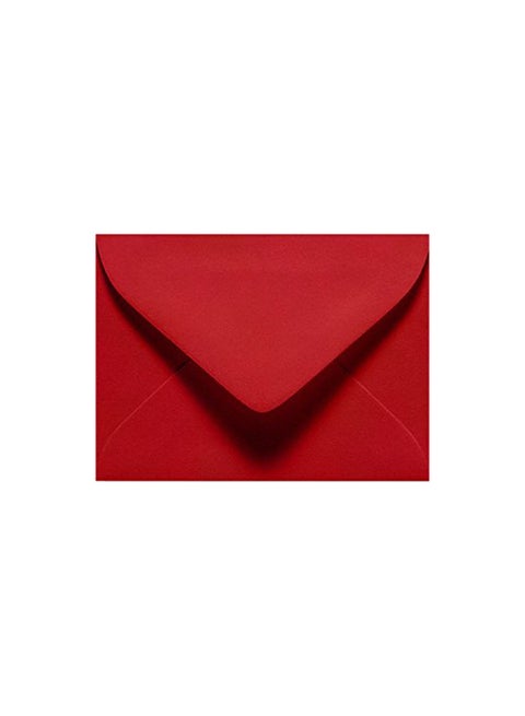 50-Piece Mini Gift Card Envelopes Ruby Red