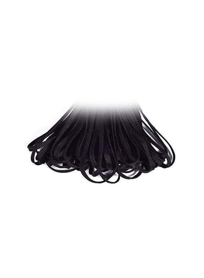 FINENIC 50-Pieces Hand Wrist Strap Lanyard Black  - Image 2