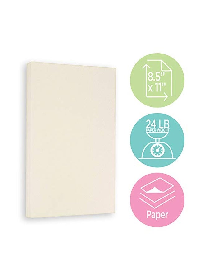 JAM Paper 100-Piece Strathmore Envelope Ivory Wove  - Image 3